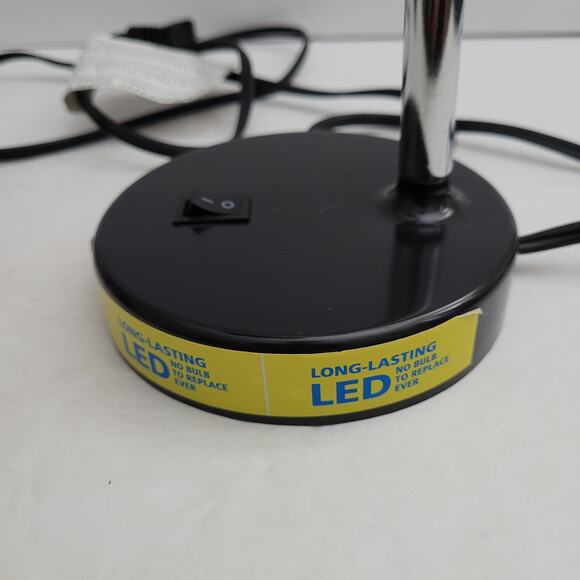 Portable Black Lap Desk with Built-in LED Light - Picture 4 of 8